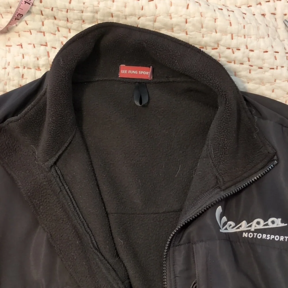 🇮🇹 Vespa Piaggio Fleece Jacket - L - Picture 7 of 11